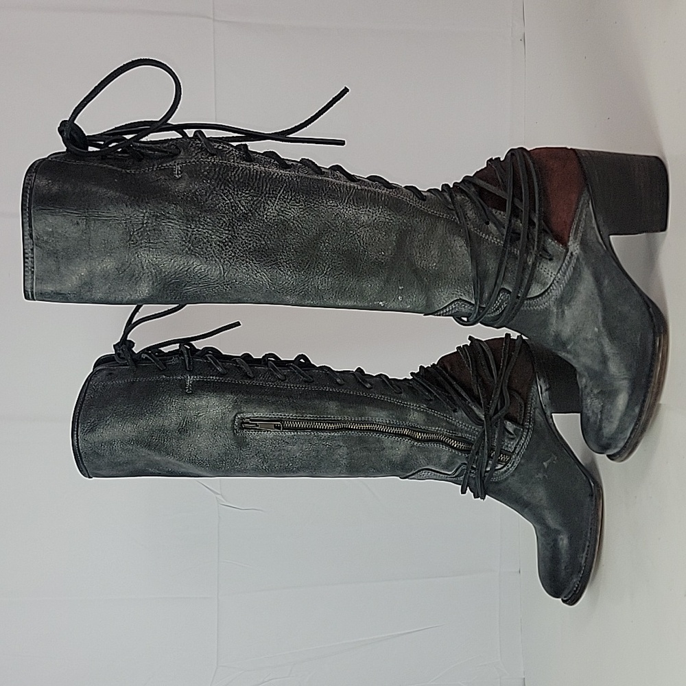 Freebird By Steven Coal Tall Lace-up Women's Boots
